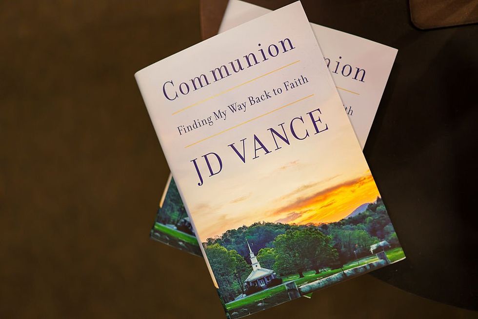 JD Vance book 'Communion'