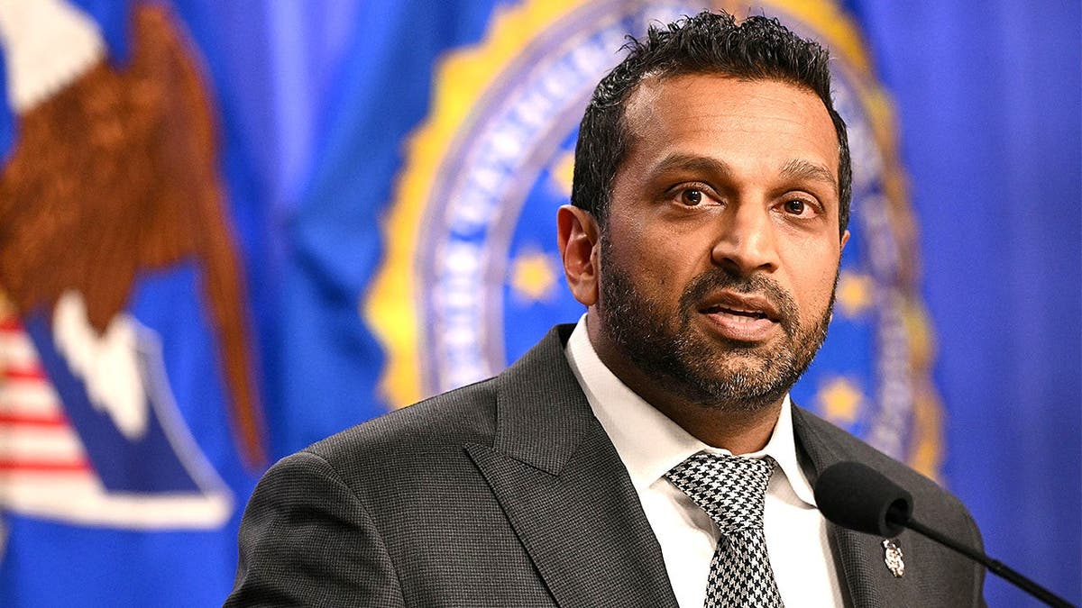 FBI Director Kash Patel speaks at DOJ press conference on indictment.