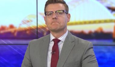 Iowa TV anchor gets choked up as he quits job and journalism — and slams his station