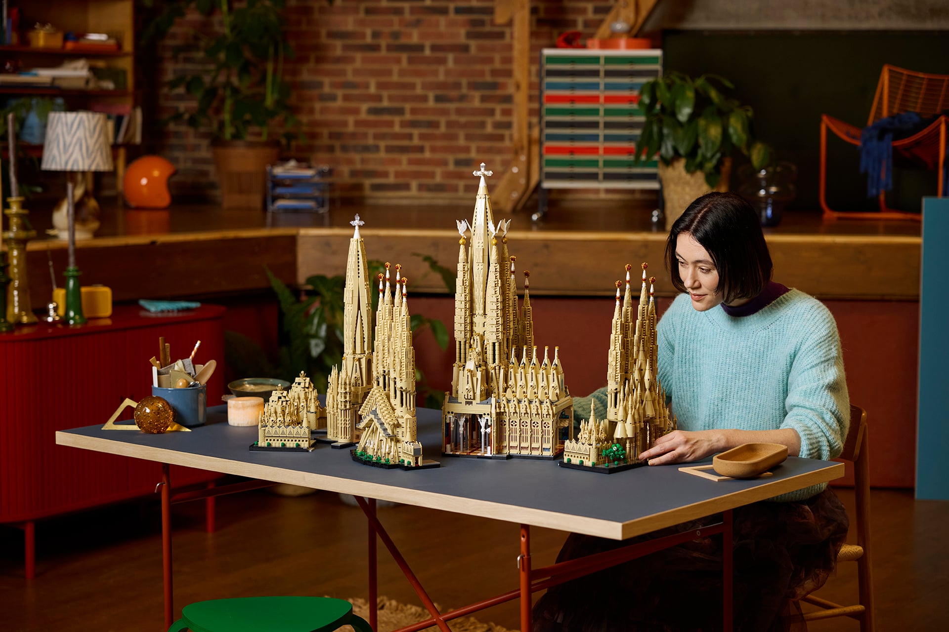 Lego Sagrada Familia build