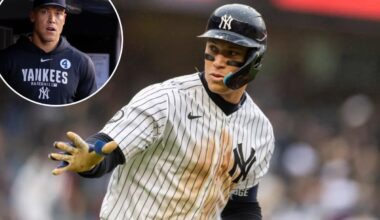 Yankees' Aaron Judge diagnosed with stress fracture of first rib