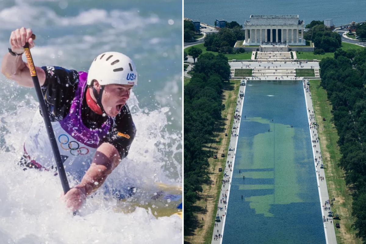 American Olympic canoeist David Hearn arrested for allegedly vandalizing Lincoln Memorial Reflecting Pool