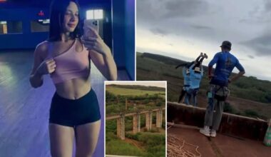 'Skeleton Bridge' where bungee jumper was thrown 130 feet to her death set to be blown up
