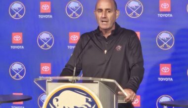 Forton has high hopes for the Sabres top two picks