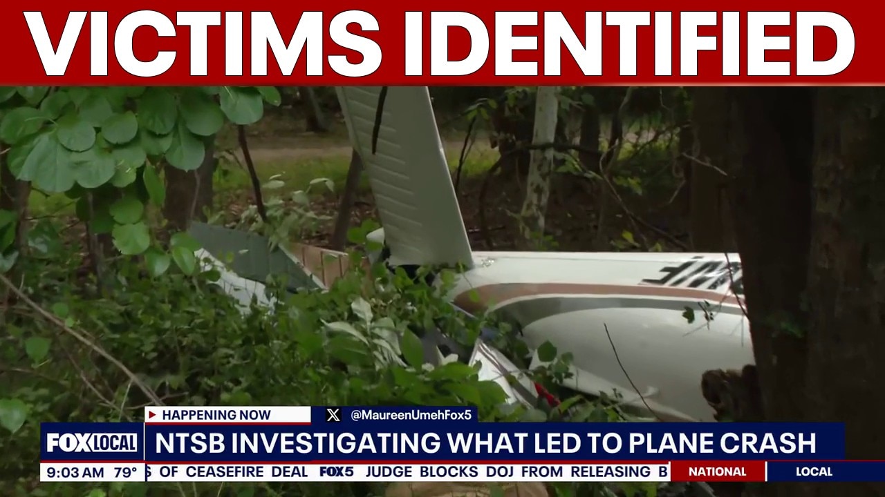 Authorities ID 3 killed in Bowie plane crash
