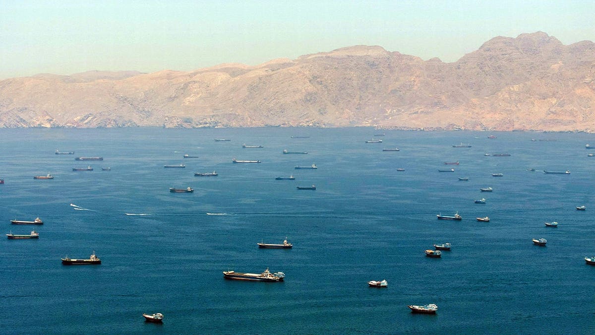 Vessels in Strait of Hormuz