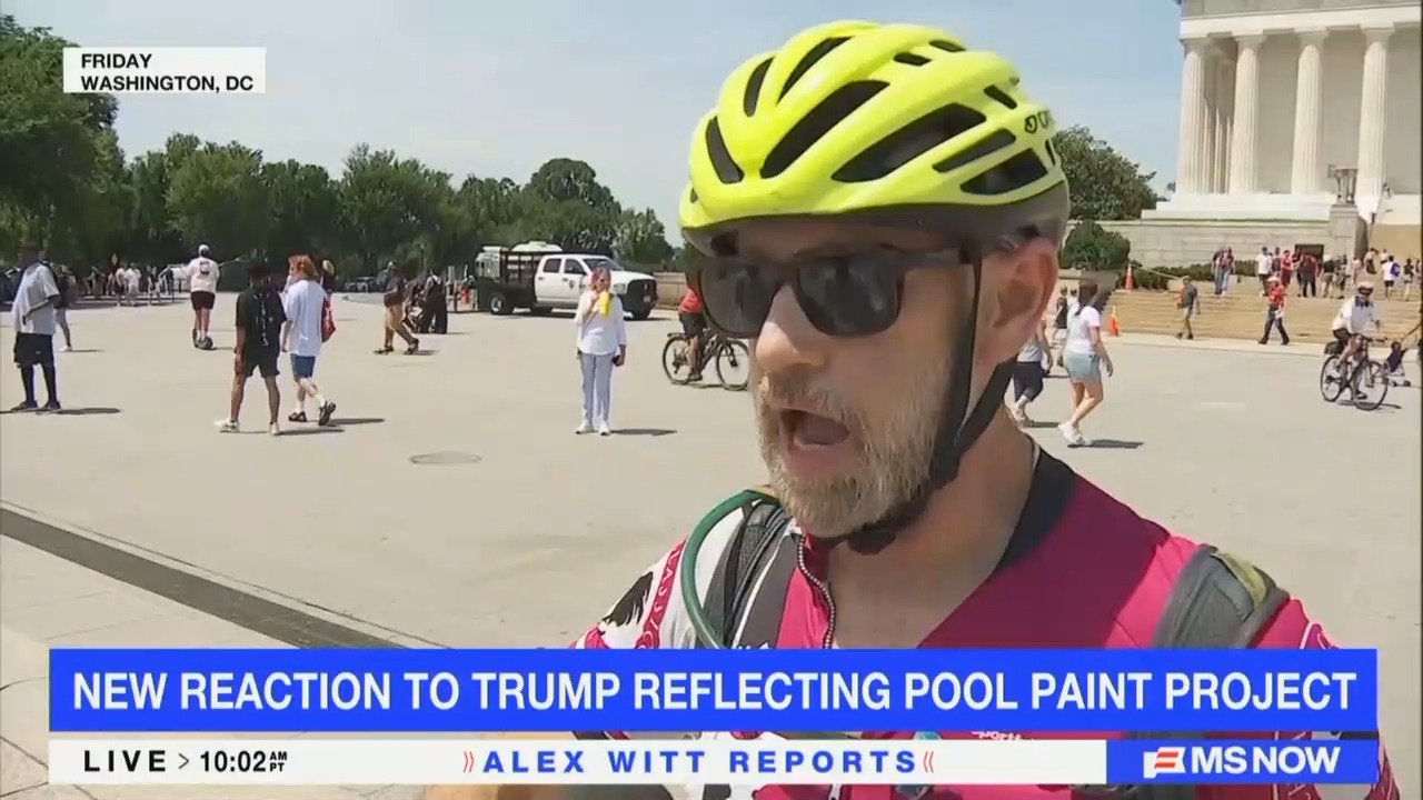 Irate DC Residents Whine About Trump's 'Stupid' Pool Revamp