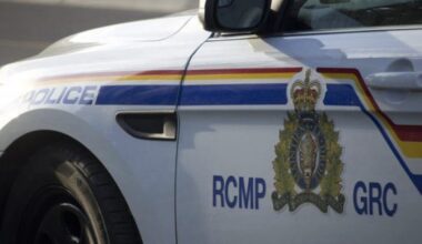 RCMP vehicle, in part