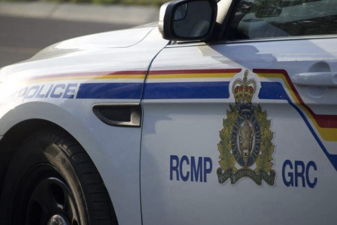 RCMP vehicle, in part