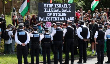 ‘Unacceptable’: London protesters slam illegal Israeli settlement land sale | Israel-Palestine conflict News