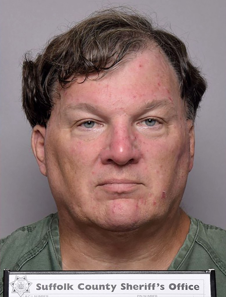 Mugshot of Rex Heuermann.