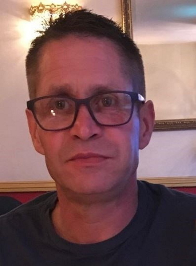 Robert Brown died on a riverside bench from severe blood loss.