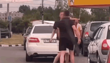 Fights erupting in filling station queues across Russia