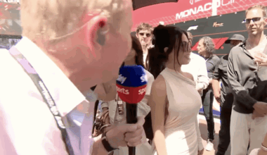 Brundle was ignored by Kardashian