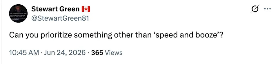 Screengrab of X comment courtesy: @StewartGreen81/X