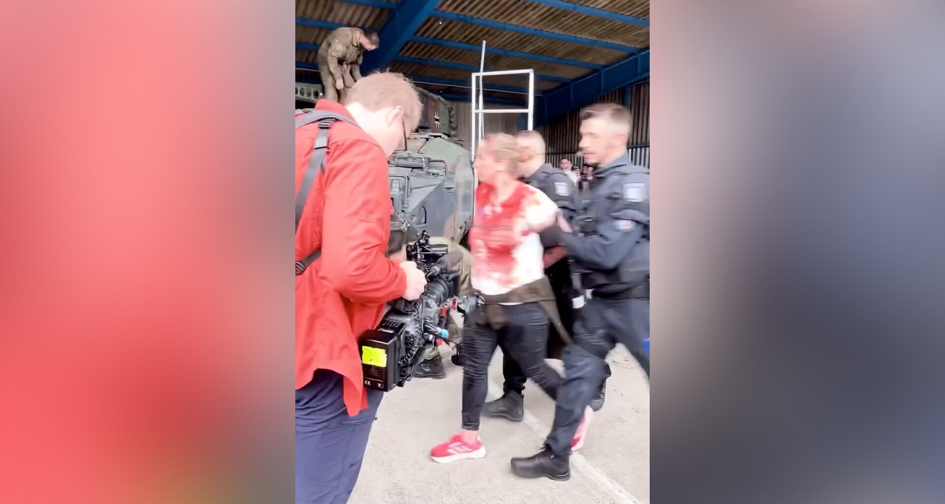 Activists disrupt German military exhibit over arms sales to Israel | Genocide News