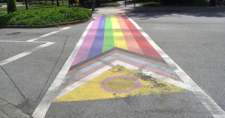 Would-be politician takes responsibility for defacing Surrey Pride crosswalk - BC