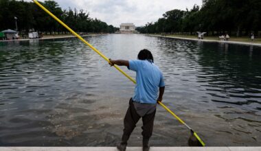 Trump's Reflecting Pool Vandalism Claims Are BS, Docs Reveal