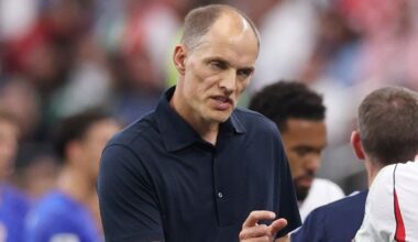 Thomas Tuchel involved in furious row with England player minutes into Croatia game