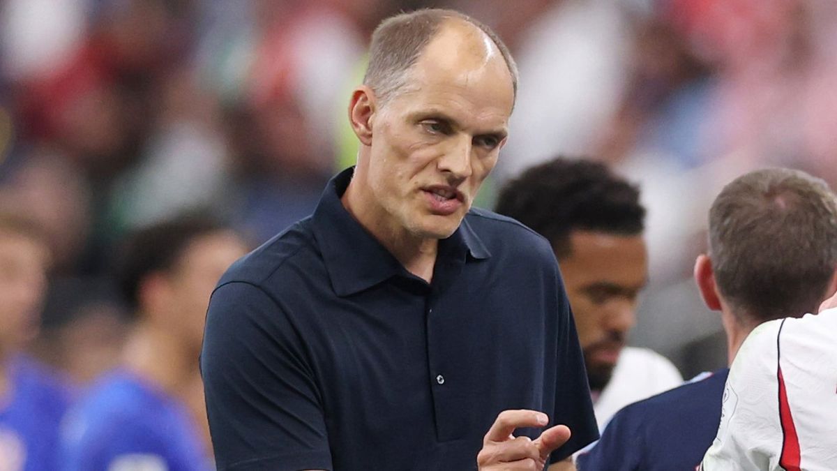 Thomas Tuchel involved in furious row with England player minutes into Croatia game