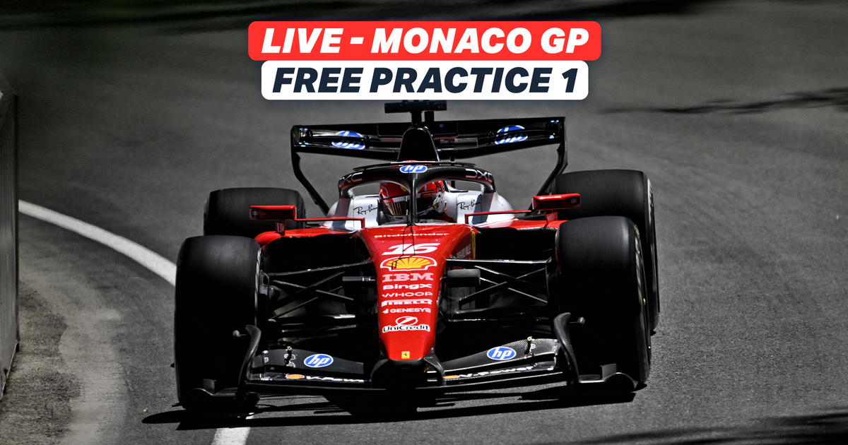 LIVE: Charles Leclerc sends statement in disrupted Monaco FP1