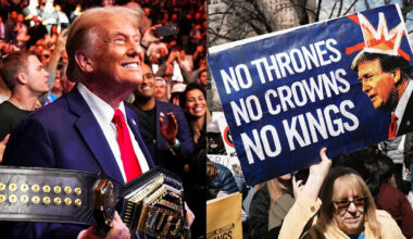 On Trump's 80th birthday, a White House UFC fight will compete with 'No Kings' and a Jane Fonda concert for America's attention