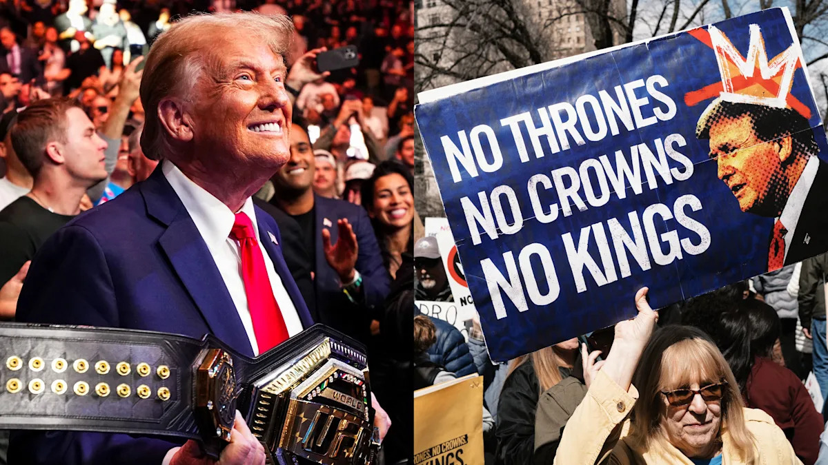 On Trump's 80th birthday, a White House UFC fight will compete with 'No Kings' and a Jane Fonda concert for America's attention