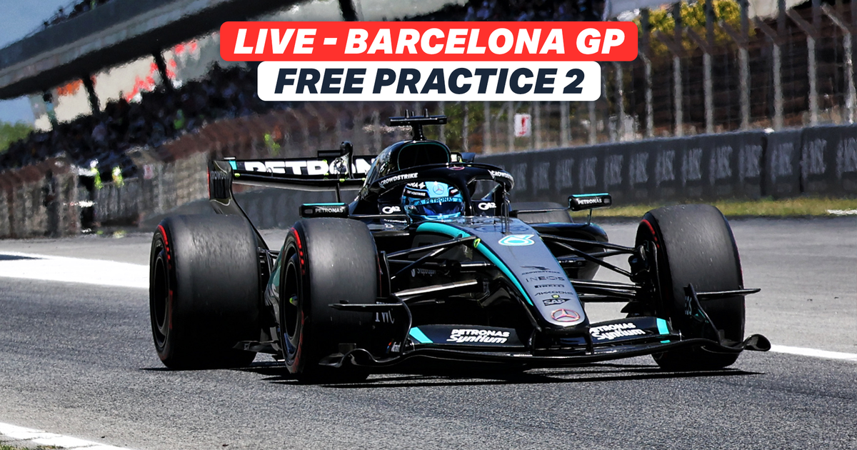 LIVE: Reaction as Norris narrowly edges Russell in Barcleona FP2