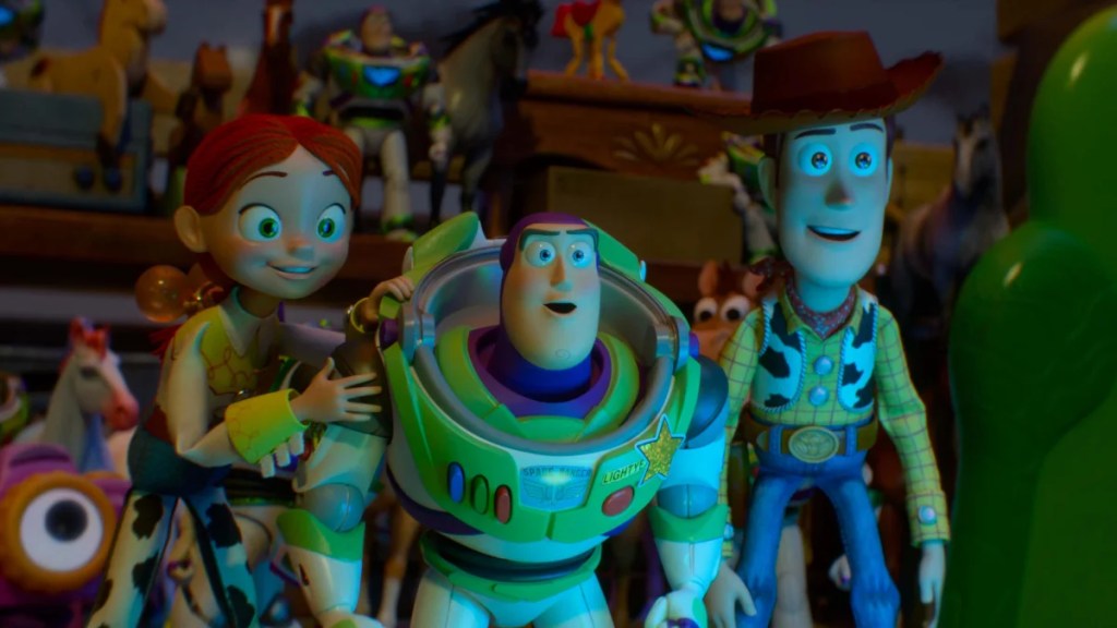 Woody, Buzz and Jessie in "Toy Story 5"