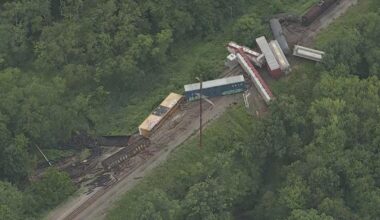 Evacuation, shelter-in-place orders lifted after train cars derail in Feasterville, Pennsylvania, officials say