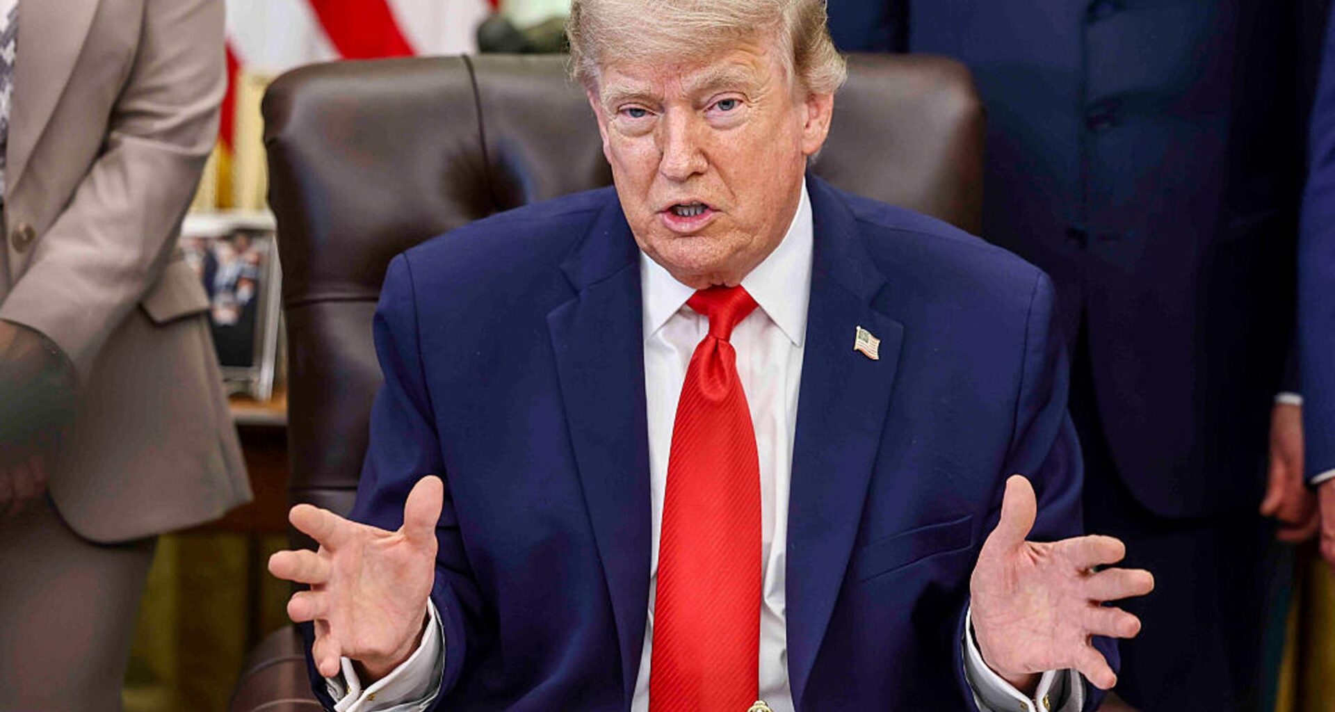 Trump Says Iran’s Leaked Peace Deal Terms Have 'No Relation to the Truth'