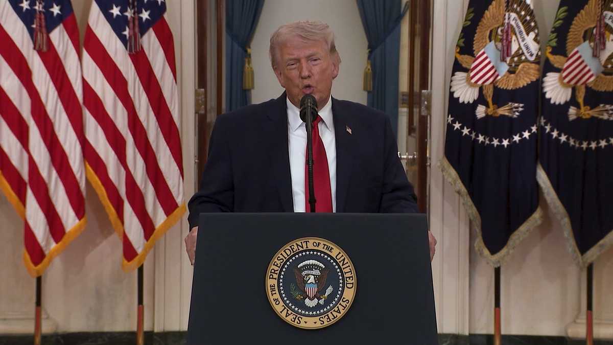 President Trump refutes claims of halted U.S.-Iran talks