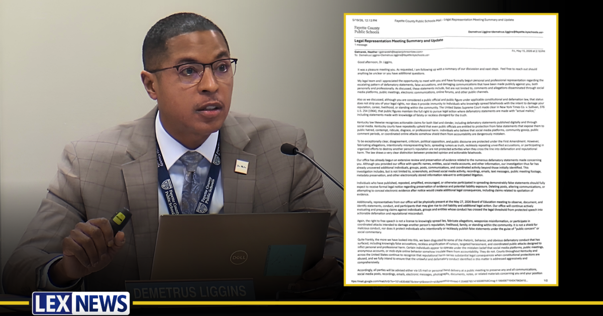 FCPS superintendent accused of using fake legal threat email