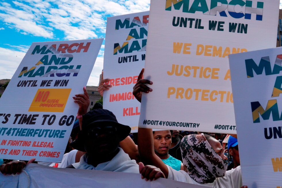 South Africa president acknowledges tensions over undocumented migration