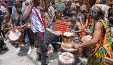 Americans celebrate Juneteenth as Obama Center opens