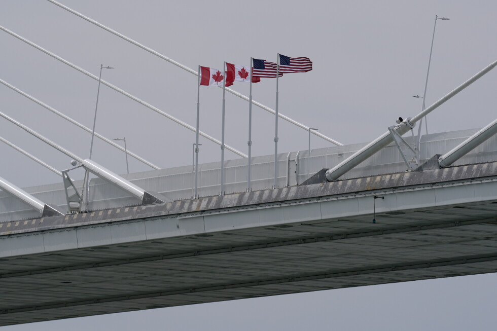 Canadian-built bridge across Detroit River will open, Carney says