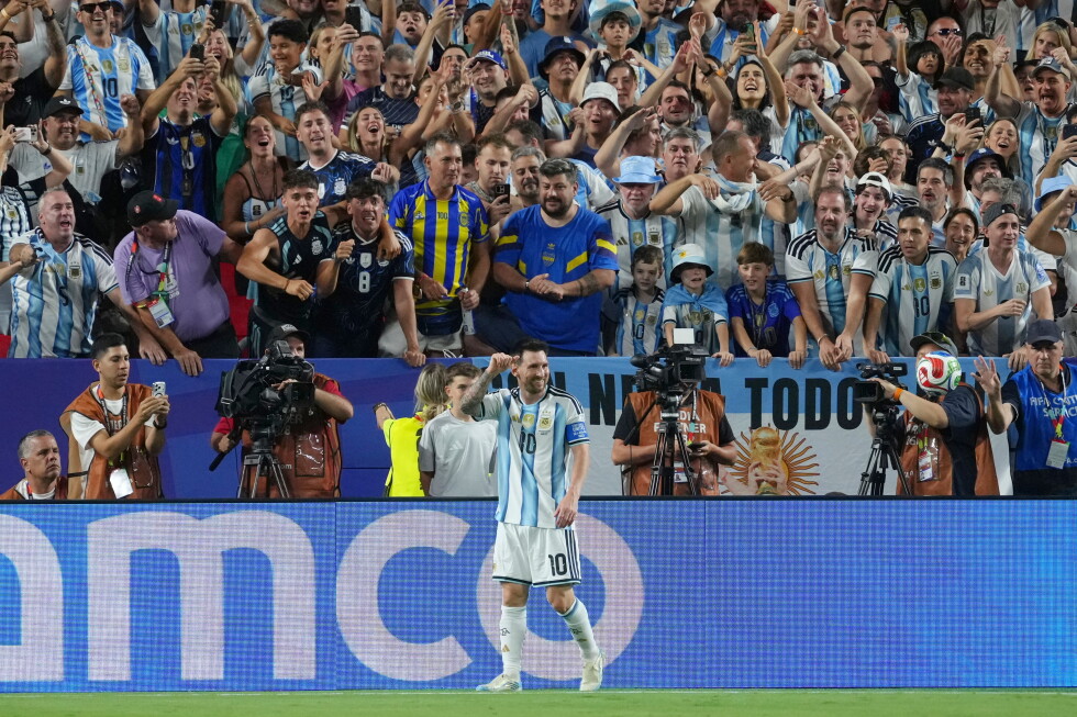 Messi ties men's FIFA World Cup scoring record with a hat trick