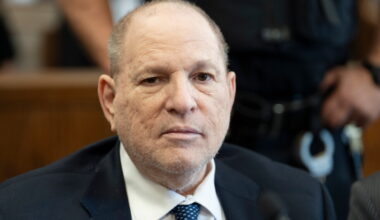 Prosecutors drop a rape charge against Harvey Weinstein