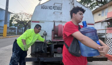 Puerto Ricans hit with water shortages