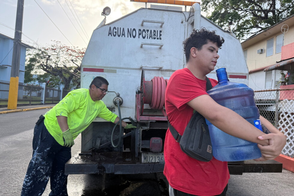 Puerto Ricans hit with water shortages