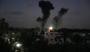 Israeli strikes in Gaza Strip kill 4 Palestinians, including a 13-year-old girl
