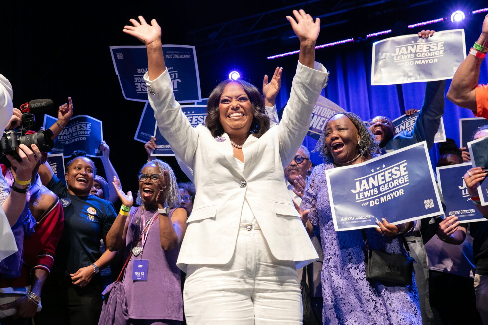 Janeese Lewis George wins Democratic primary for DC mayor