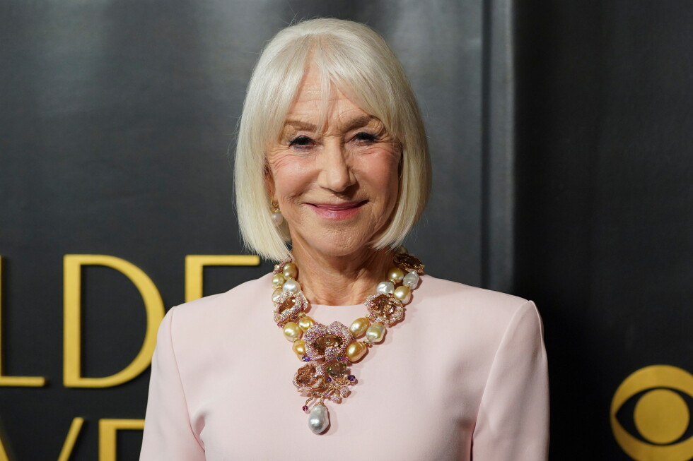 King Charles honors actor Helen Mirren