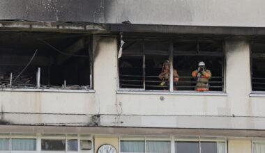 Fire at Tokyo primary school sends hundreds of students and teachers to evacuate