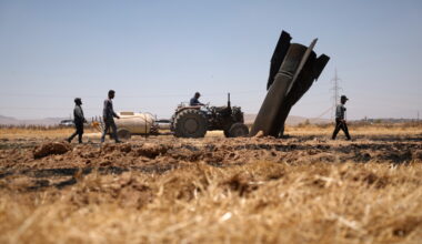 Israel and Iran exchange strikes after Beirut attack, in photos