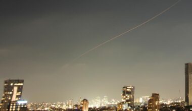 Israel says it has struck Iran after taking missile fire