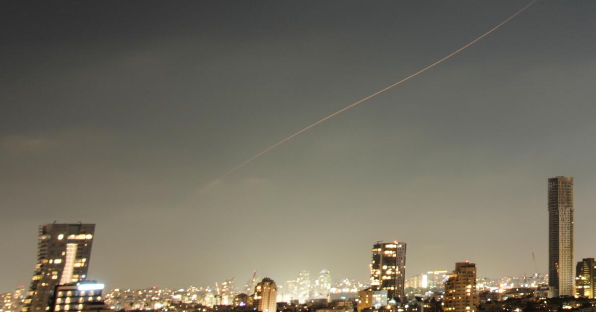 Israel says it has struck Iran after taking missile fire