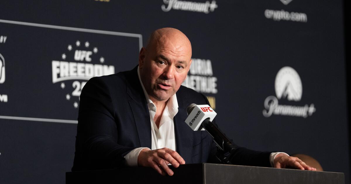 UFC's Dana White chides Josh Hokit over Michelle Obama insult