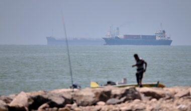 Iranian drones attack Bahrain, ship is struck in strait