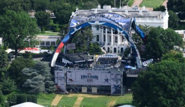 Trump administration is sued over UFC event on White House lawn